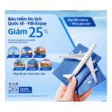 VBI giảm 25% phí bảo hiểm du lịch quốc tế